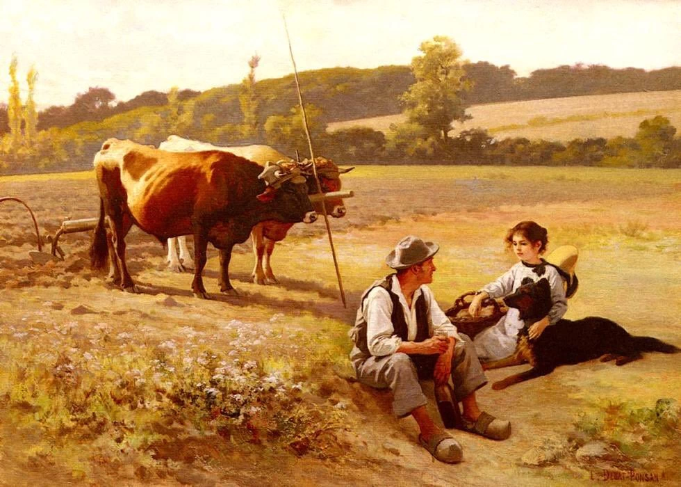 Contadini in conversazione